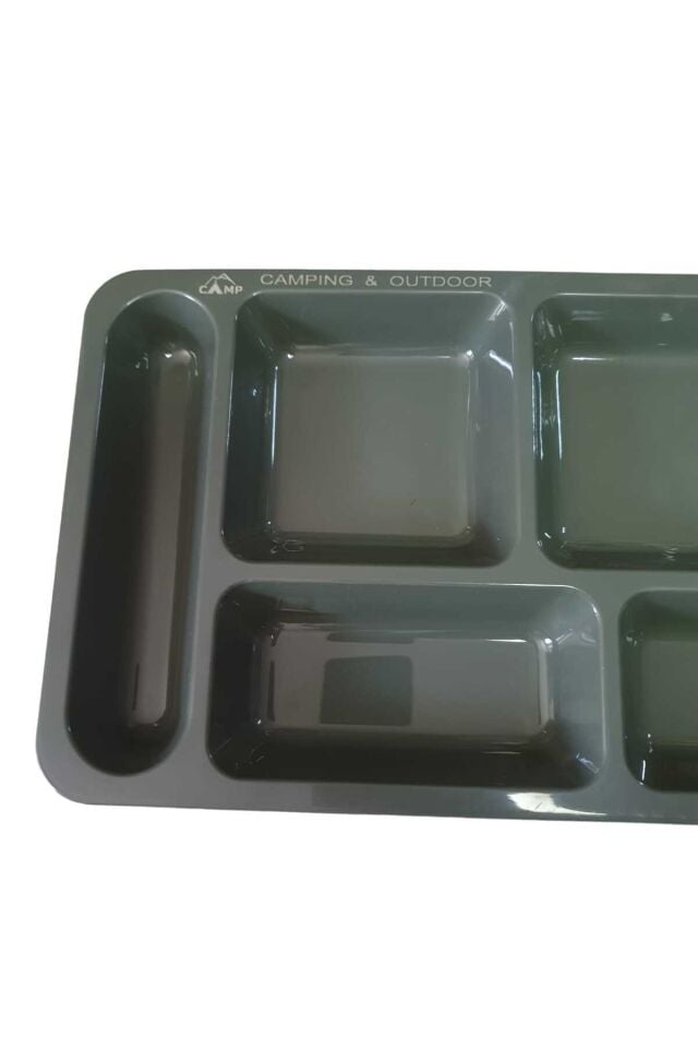 Polikarbon Kırılmaz Kamp Tabldot (2 Adet)