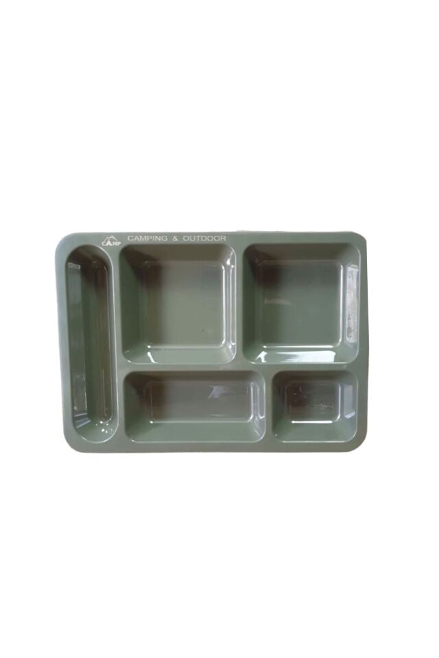 Polikarbon Kırılmaz Kamp Tabldot (4 Adet)