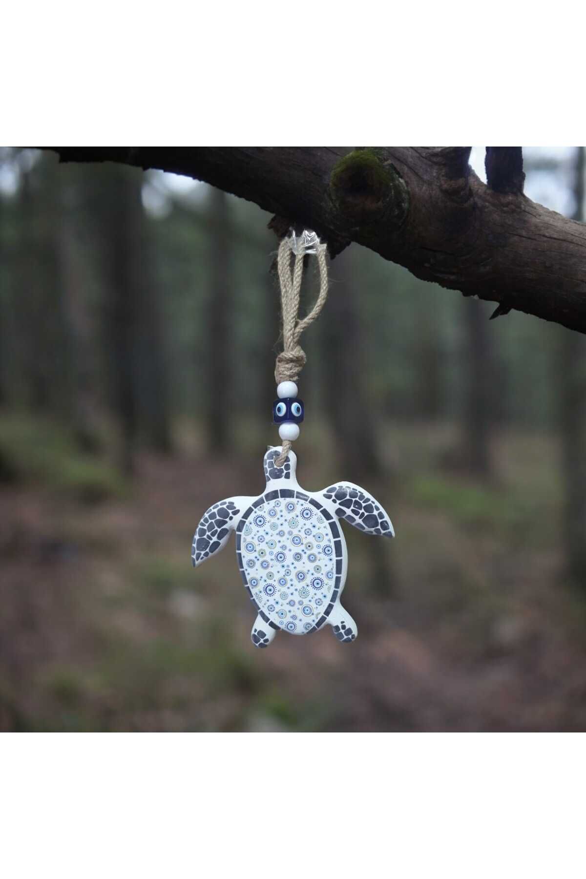 Seramik Deniz Kaplumbağası Duvar Süsü