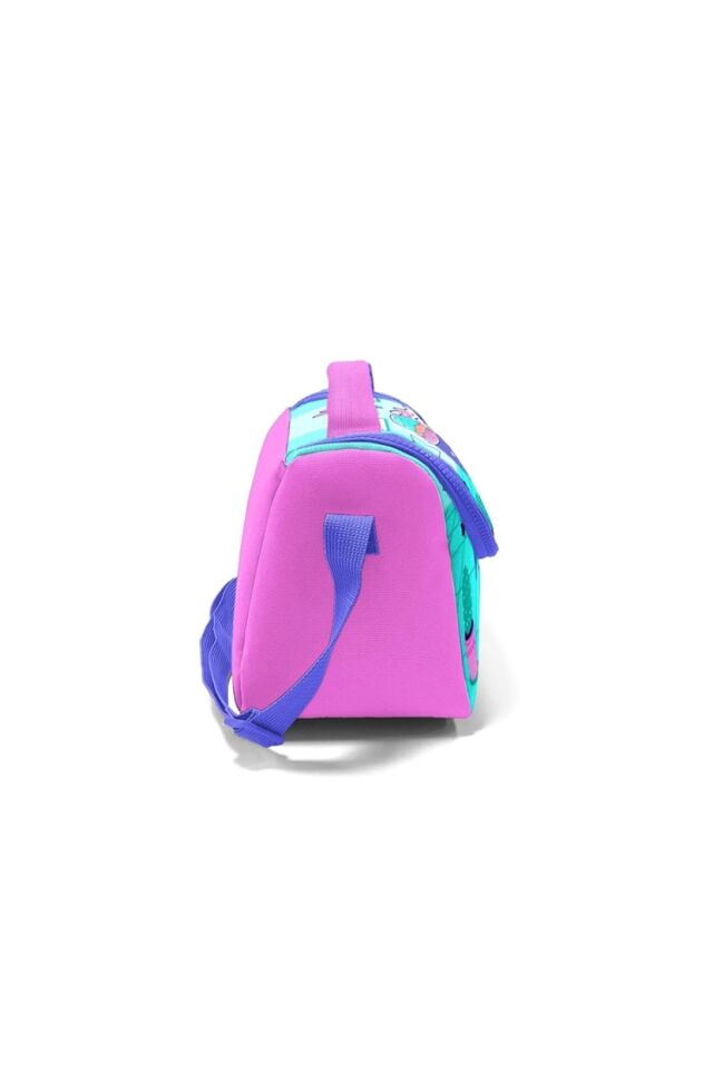 11874 KIDS PEMBE SU YEŞİLİ RENK GEÇİŞLİ THERMO BESLENME ÇANTASI Turkuaz Pembe