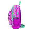 Coral High Kids Açık Pembe Su Yeşili Makaron Desenli Dört Bölmeli Okul Sırt Çantası 23462
