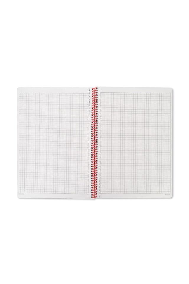 Keskin Color Kuromi Kareli Defter | 16,5 x 22,5 cm | Spiralli – 80 Yaprak Pembe